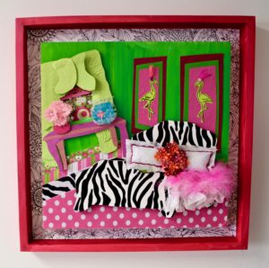 Pink Zebra Bedroom